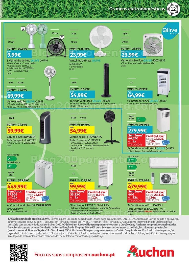 Antevisão Folheto AUCHAN Tecnologia Promoções de 16 junho a 6 julho