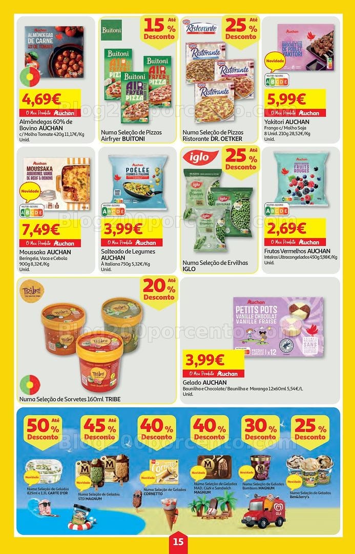 Antevisão Folheto AUCHAN Super Poupança Promoções de 25 junho a 1 julho