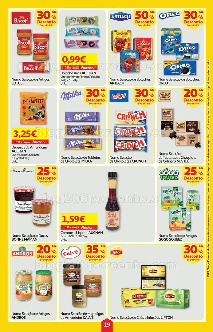 Antevisão Folheto AUCHAN Super Poupança Promoções de 25 junho a 1 julho