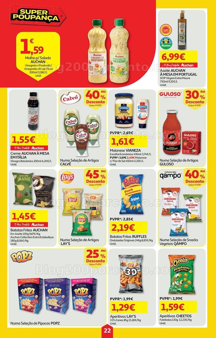 Antevisão Folheto AUCHAN Super Poupança Promoções de 25 junho a 1 julho