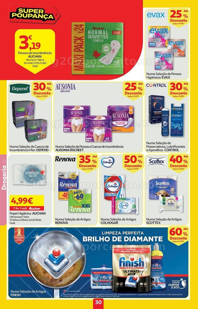 Antevisão Folheto AUCHAN Super Poupança Promoções de 25 junho a 1 julho