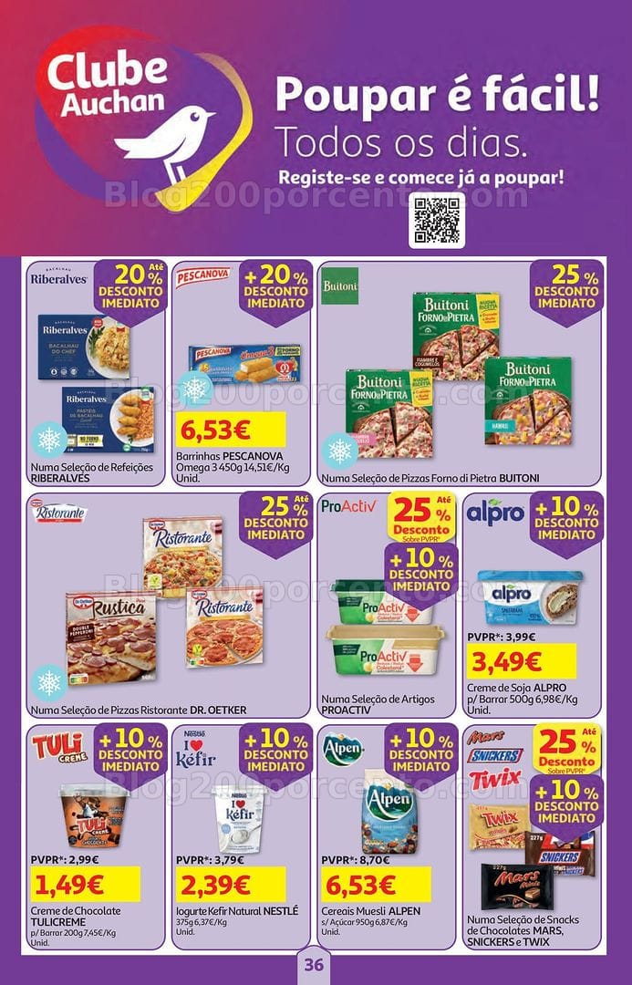 Antevisão Folheto AUCHAN Super Poupança Promoções de 25 junho a 1 julho