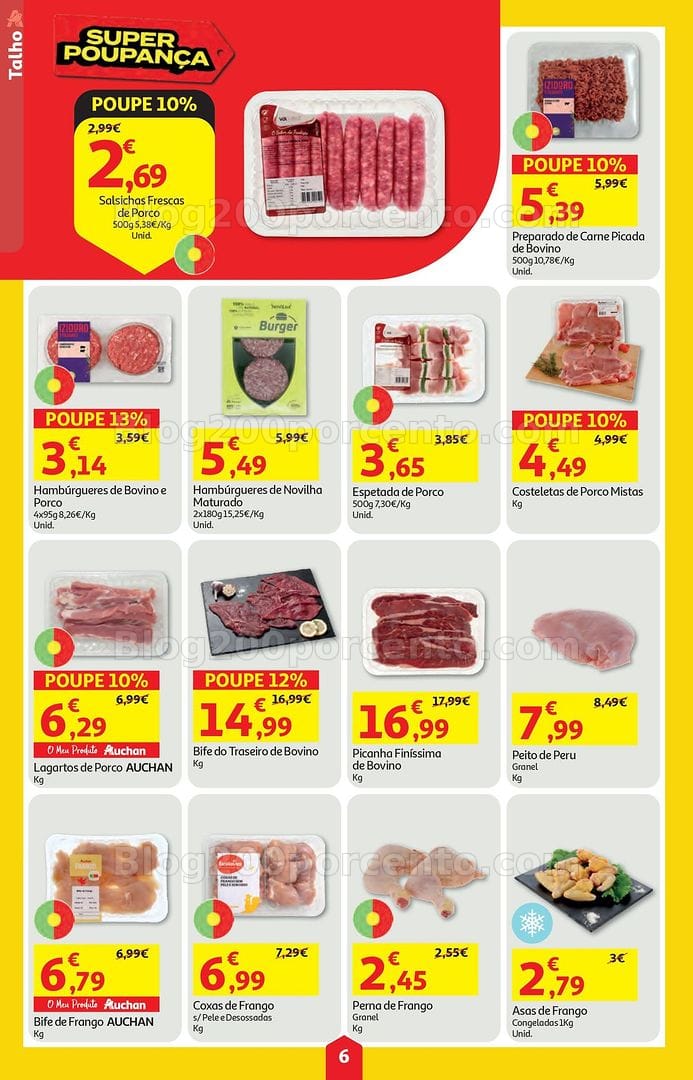 Antevisão Folheto AUCHAN Super Poupança Promoções de 25 junho a 1 julho