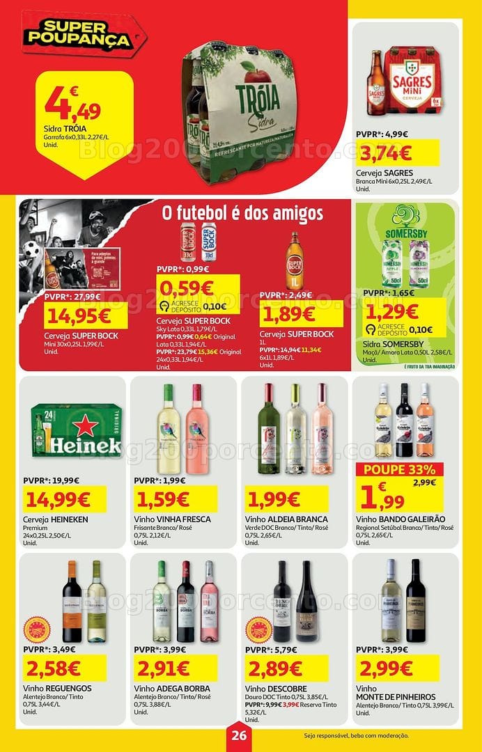 Antevisão Folheto AUCHAN Promoções de 2 a 8 julho