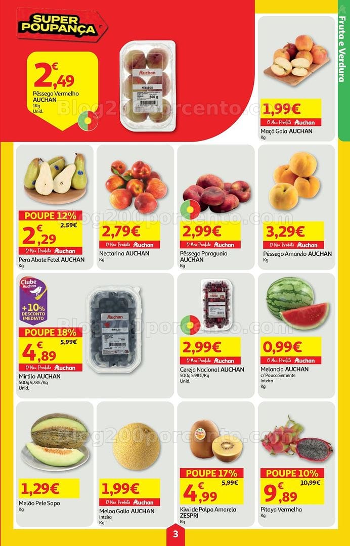 Antevisão Folheto AUCHAN Promoções de 2 a 8 julho