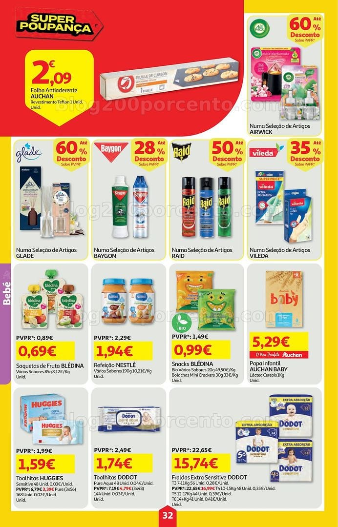 Antevisão Folheto AUCHAN Promoções de 2 a 8 julho