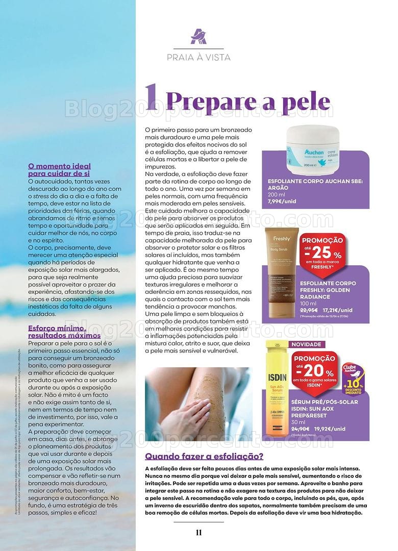 Antevisão Folheto AUCHAN Saúde e Bem-Estar Promoções de 1 junho a 2 julho