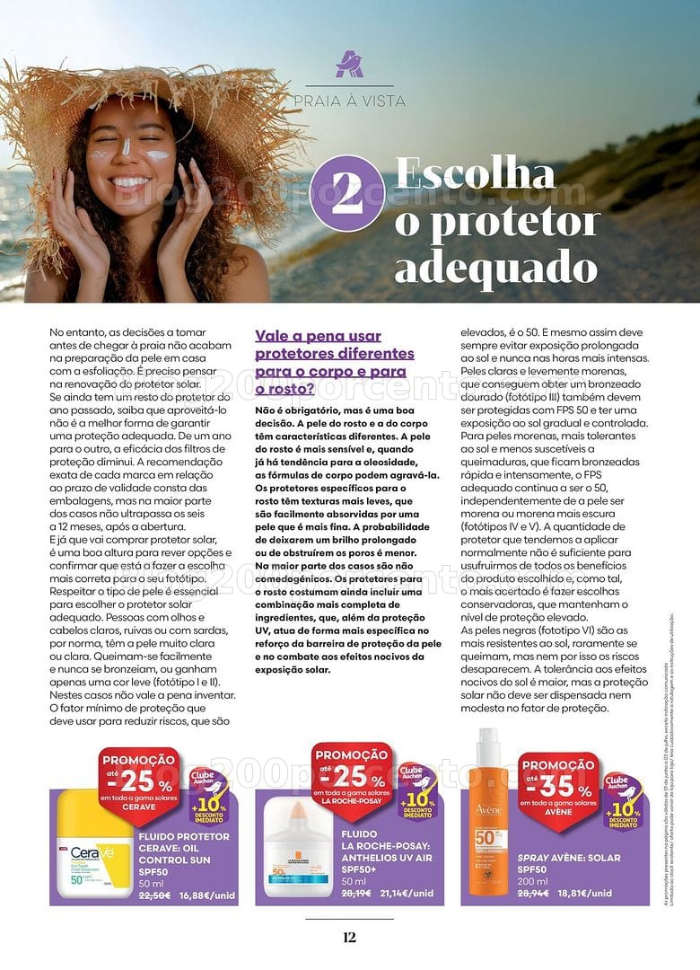 Antevisão Folheto AUCHAN Saúde e Bem-Estar Promoções de 1 junho a 2 julho