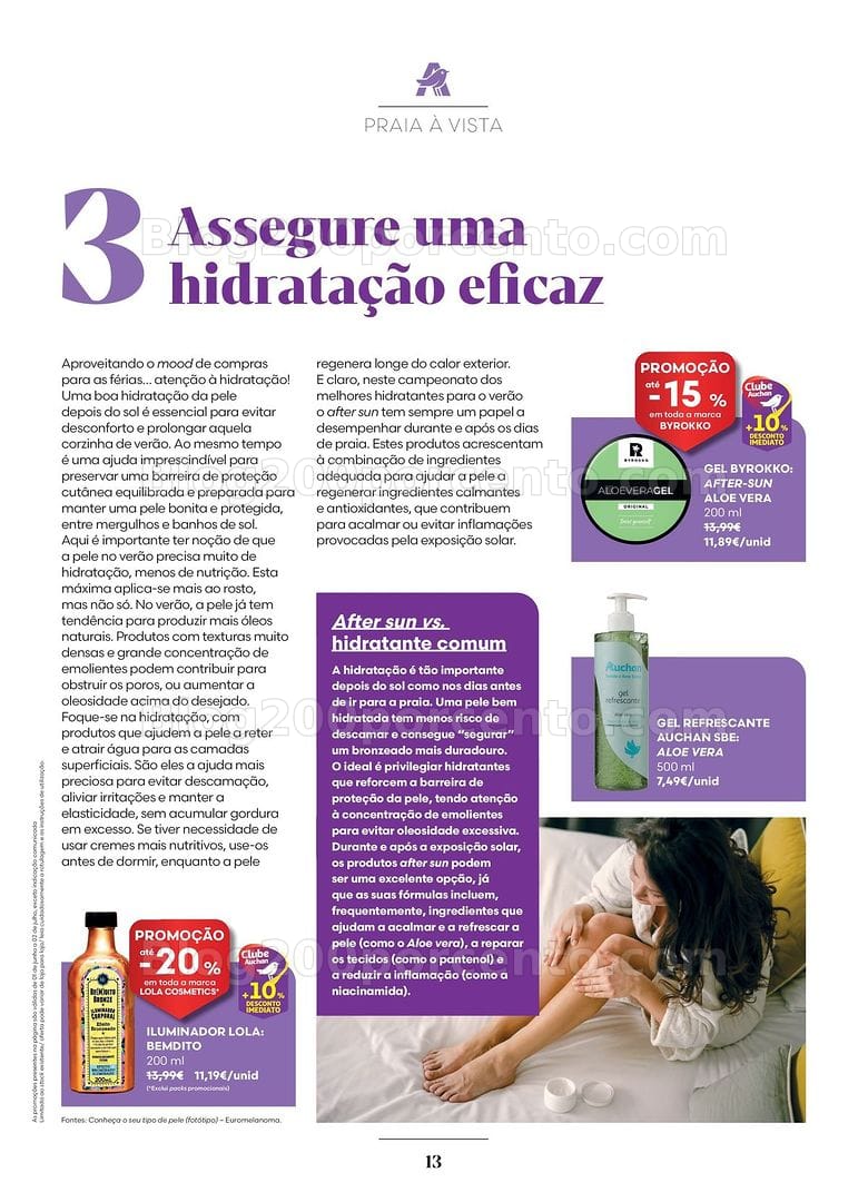 Antevisão Folheto AUCHAN Saúde e Bem-Estar Promoções de 1 junho a 2 julho