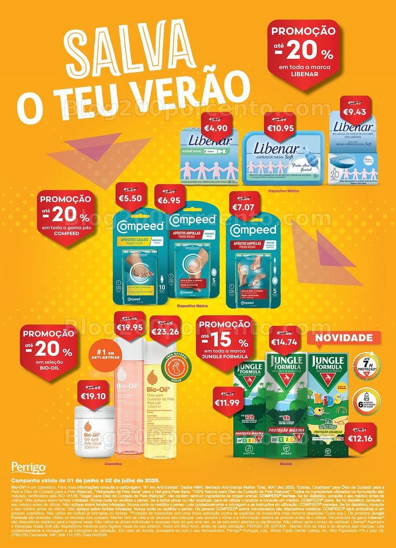 Antevisão Folheto AUCHAN Saúde e Bem-Estar Promoções de 1 junho a 2 julho
