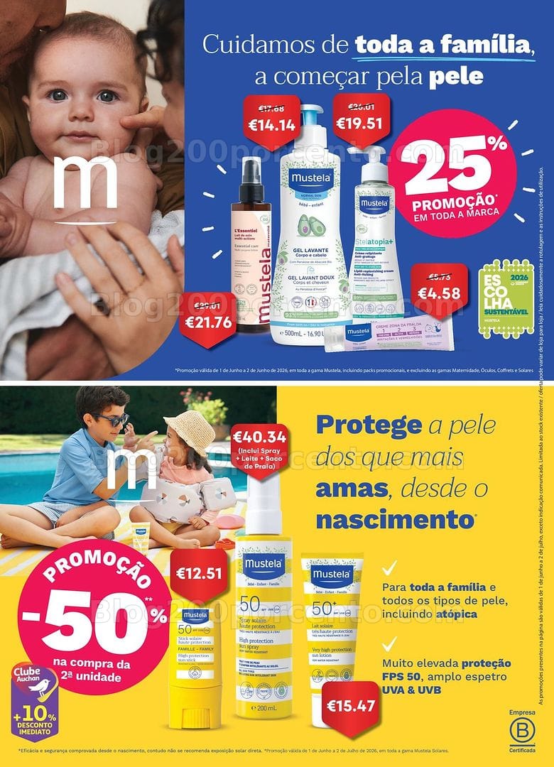 Antevisão Folheto AUCHAN Saúde e Bem-Estar Promoções de 1 junho a 2 julho