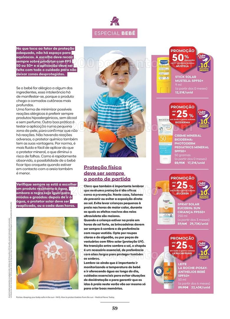 Antevisão Folheto AUCHAN Saúde e Bem-Estar Promoções de 1 junho a 2 julho