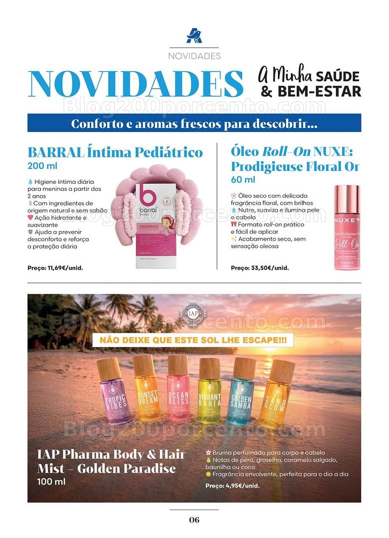 Antevisão Folheto AUCHAN Saúde e Bem-Estar Promoções de 1 junho a 2 julho