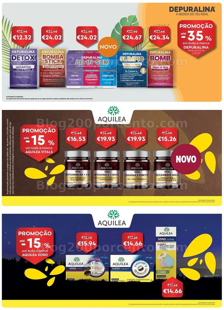 Antevisão Folheto AUCHAN Saúde e Bem-Estar Promoções de 1 junho a 2 julho
