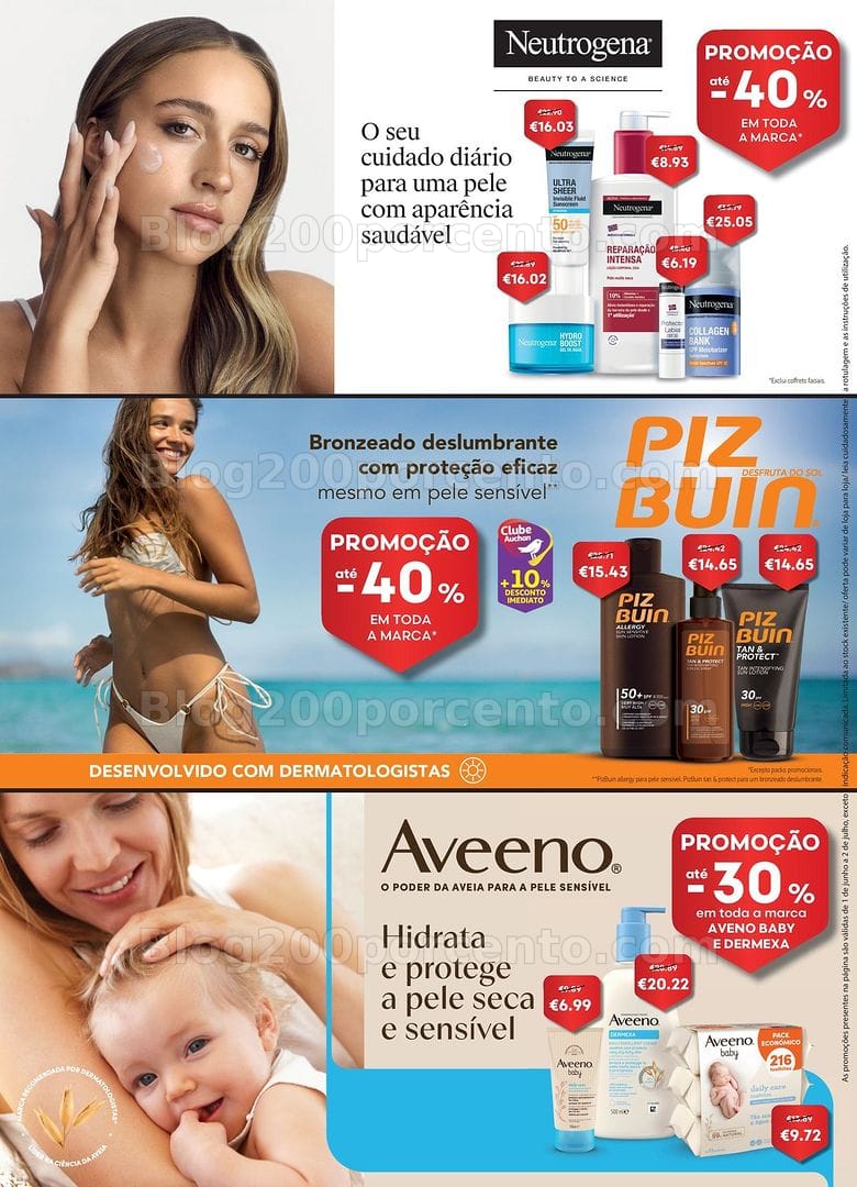 Antevisão Folheto AUCHAN Saúde e Bem-Estar Promoções de 1 junho a 2 julho