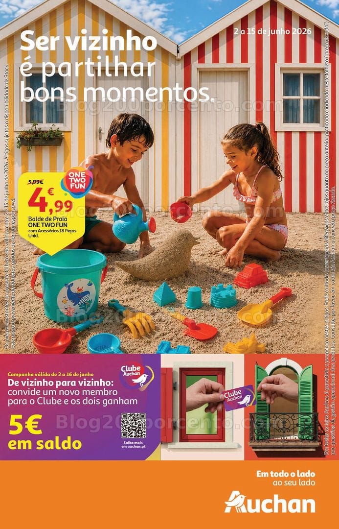Antevisão Folheto AUCHAN Verão + Promoções de 2 a 15 junho