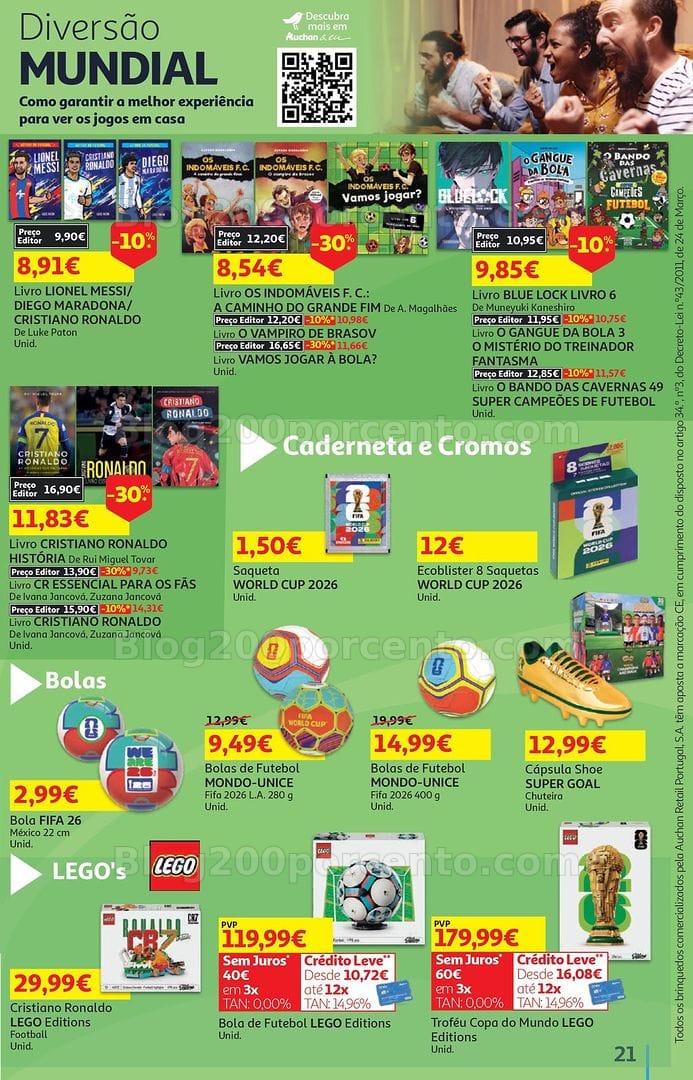 Antevisão Folheto AUCHAN Verão + Promoções de 2 a 15 junho