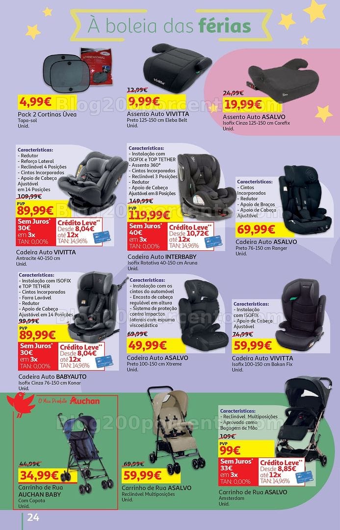 Antevisão Folheto AUCHAN Verão + Promoções de 2 a 15 junho