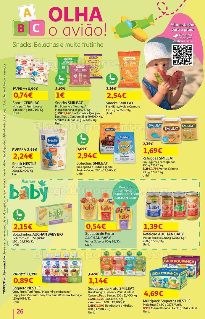 Antevisão Folheto AUCHAN Verão + Promoções de 2 a 15 junho