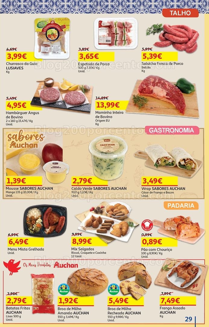 Antevisão Folheto AUCHAN Verão + Promoções de 2 a 15 junho