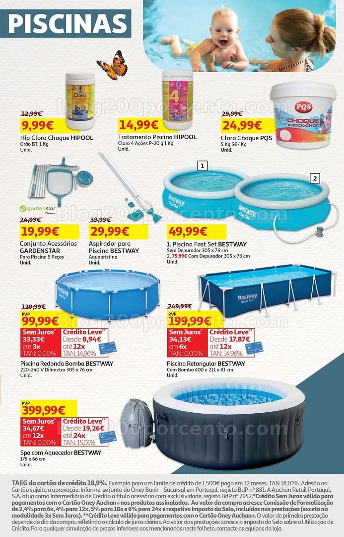 Antevisão Folheto AUCHAN Verão + Promoções de 2 a 15 junho