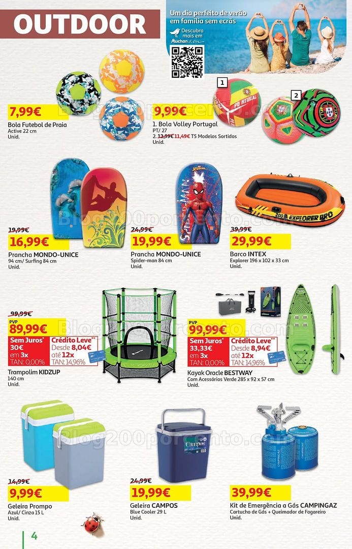 Antevisão Folheto AUCHAN Verão + Promoções de 2 a 15 junho