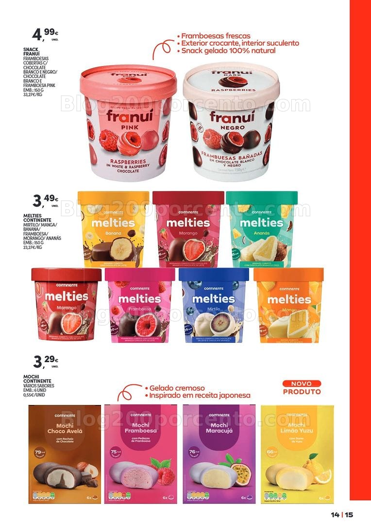 Antevisão Folheto CONTINENTE Especial Bebidas Refrescantes e Gelados Promoções de 23 junho a 5 julho