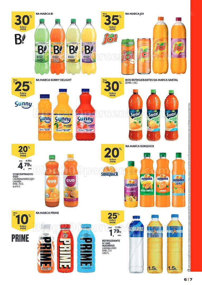 Antevisão Folheto CONTINENTE Especial Bebidas Refrescantes e Gelados Promoções de 23 junho a 5 julho