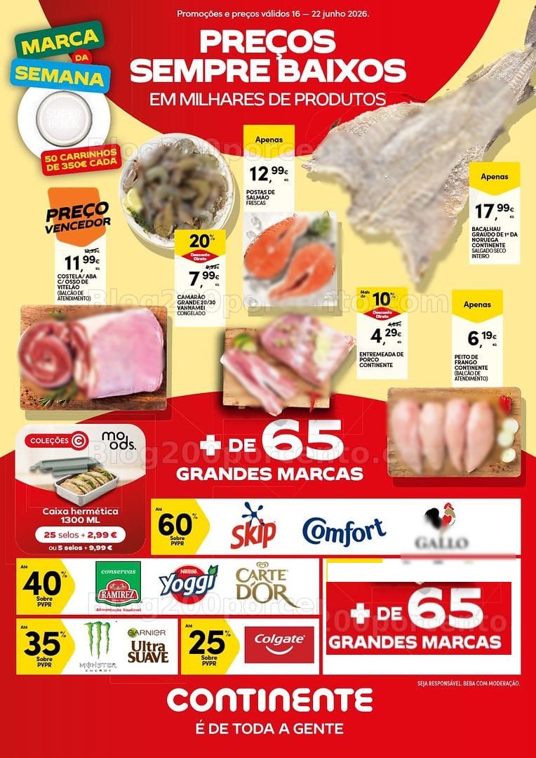 Antevisão Folheto CONTINENTE Bom Dia Promoções de 16 a 22 junho