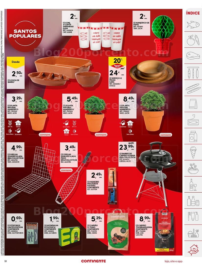 Antevisão Folheto CONTINENTE Bazar Promoções de 16 a 32 junho
