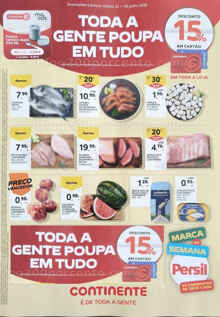 Antevisão Folheto CONTINENTE Promoções de 23 a 29 junho