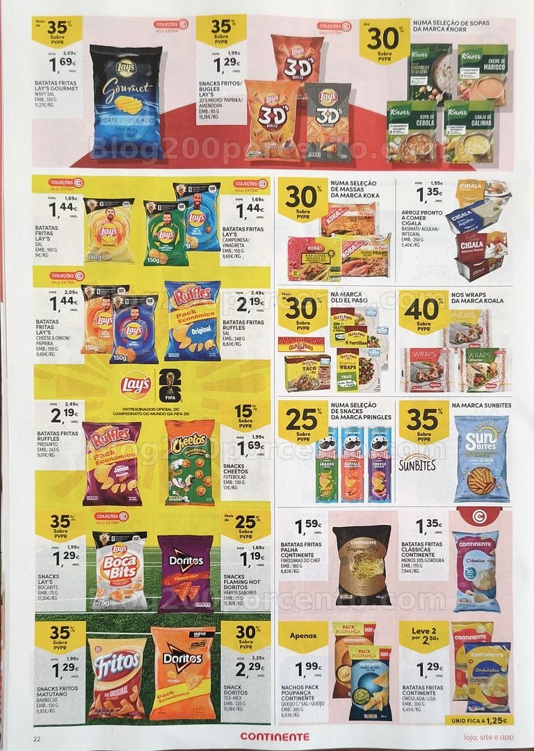 Antevisão Folheto CONTINENTE Promoções de 23 a 29 junho
