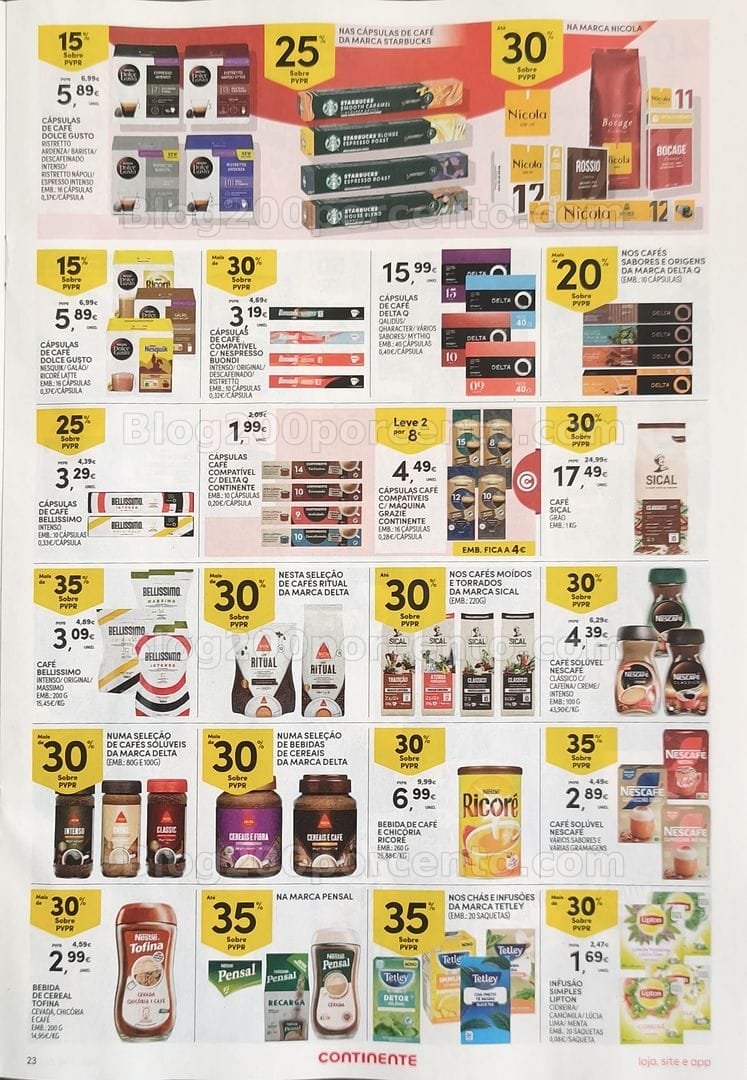 Antevisão Folheto CONTINENTE Promoções de 23 a 29 junho