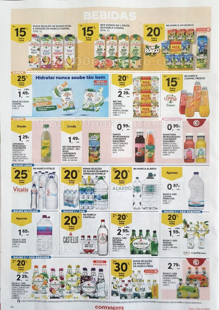 Antevisão Folheto CONTINENTE Promoções de 23 a 29 junho