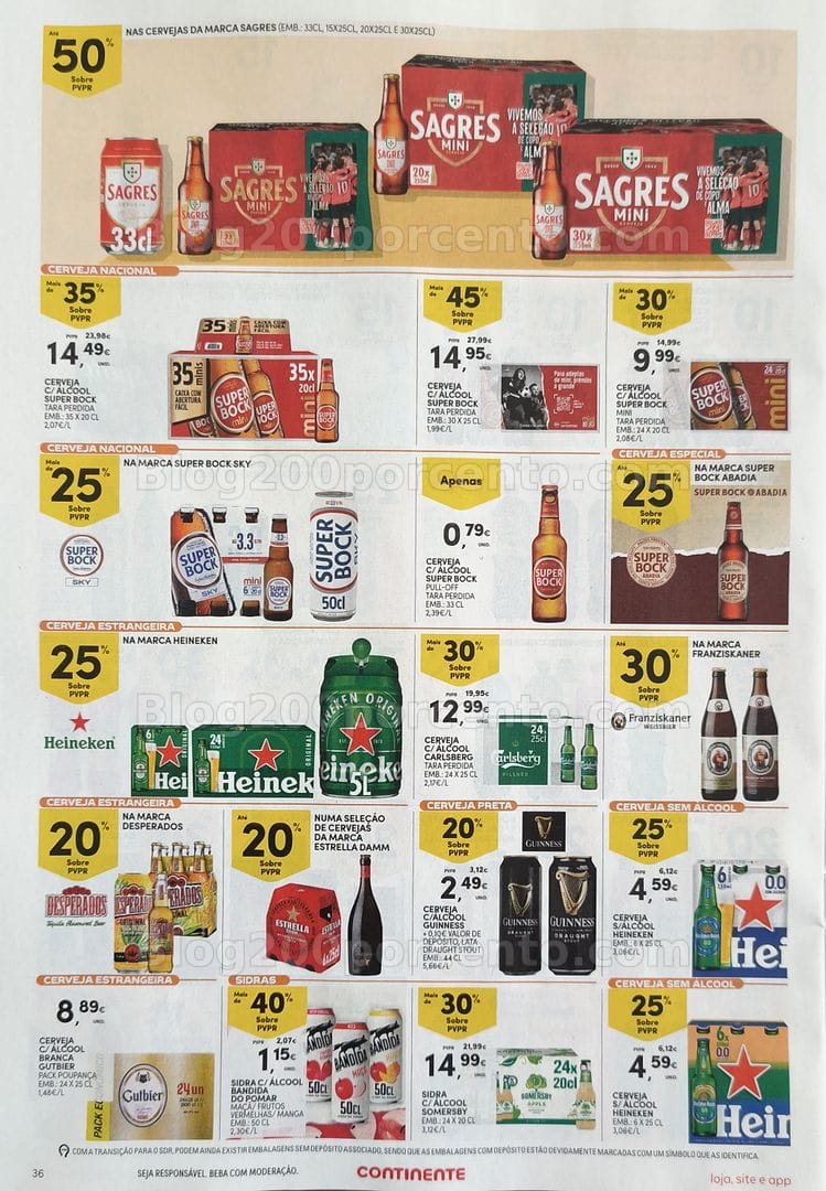 Antevisão Folheto CONTINENTE Promoções de 23 a 29 junho