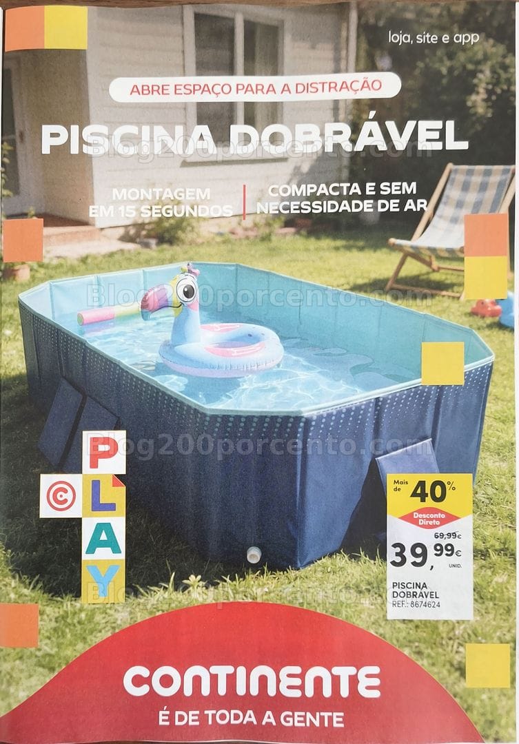 Antevisão Folheto CONTINENTE Bazar Promoções de 23 a 29 junho