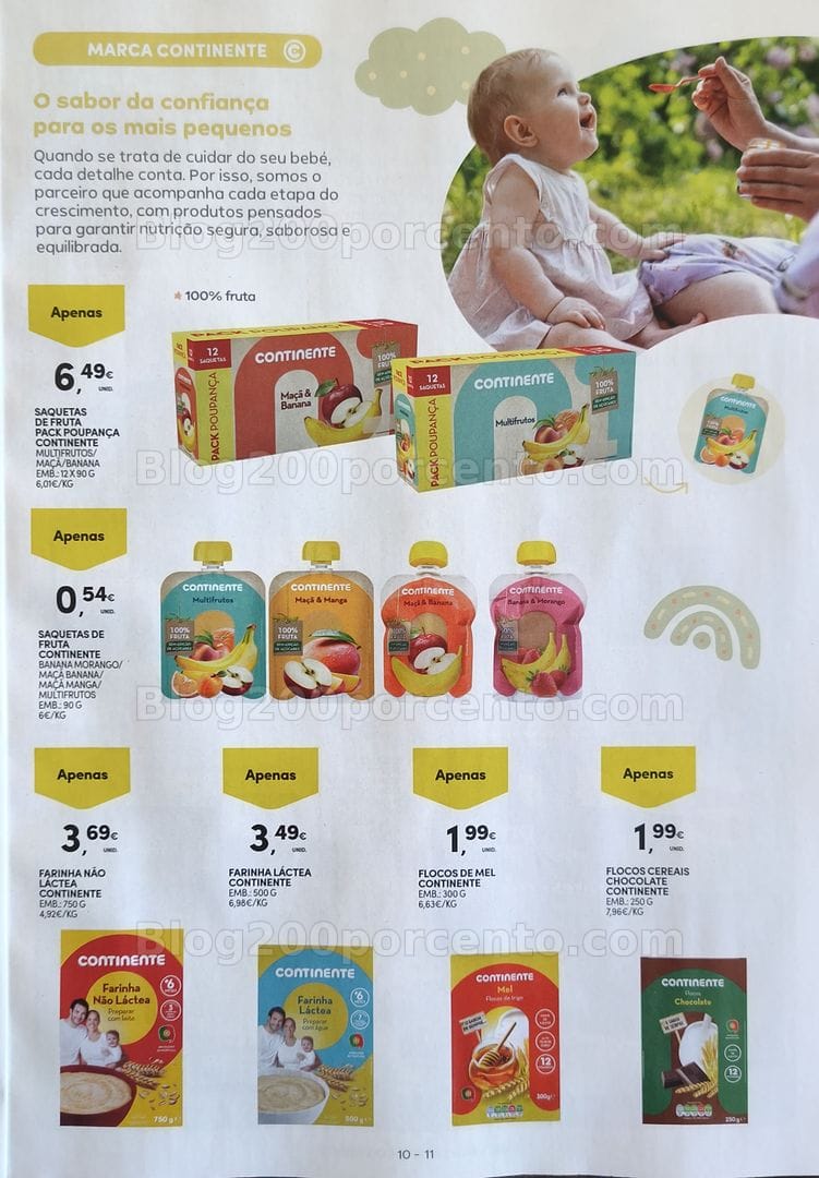 Antevisão Folheto CONTINENTE Feira do Bebé Verão Promoções de 30 junho a 12 julho