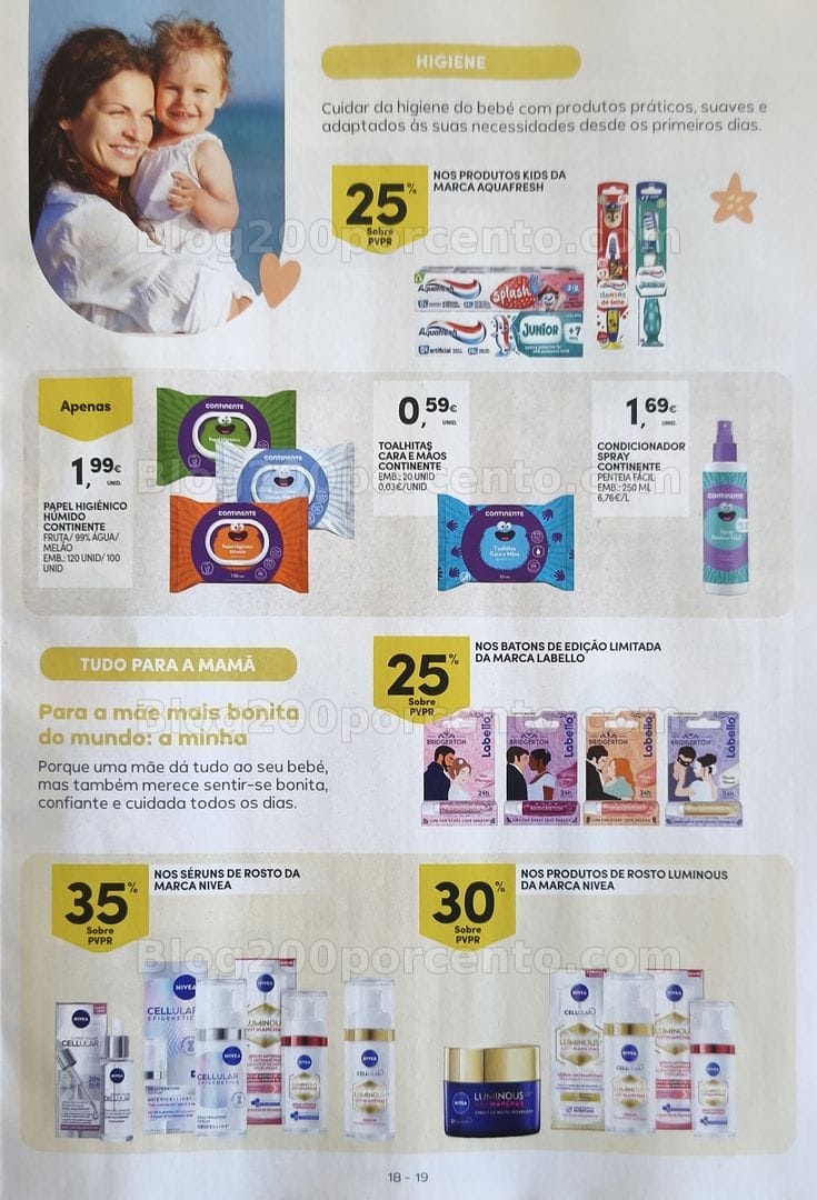 Antevisão Folheto CONTINENTE Feira do Bebé Verão Promoções de 30 junho a 12 julho