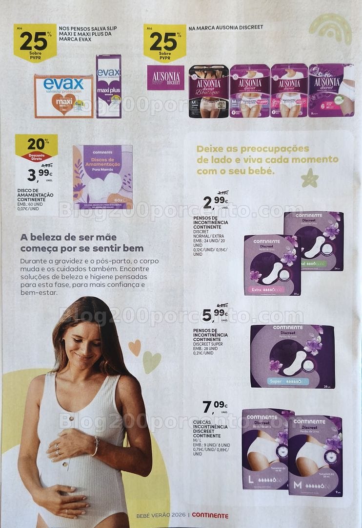 Antevisão Folheto CONTINENTE Feira do Bebé Verão Promoções de 30 junho a 12 julho