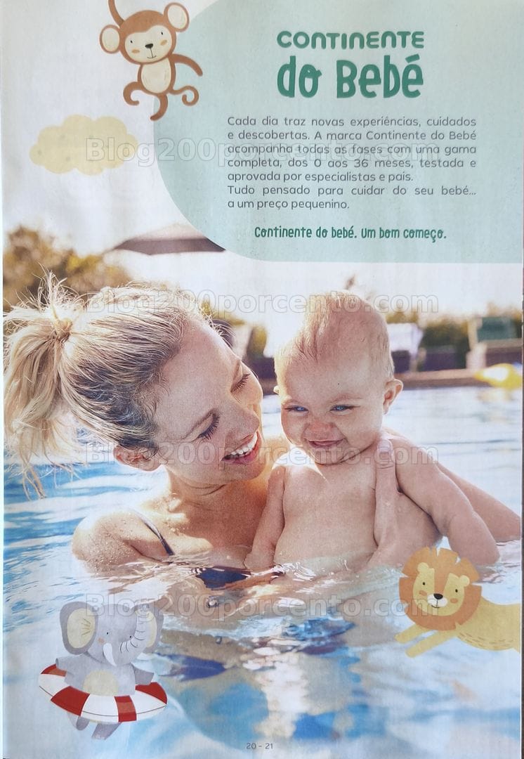 Antevisão Folheto CONTINENTE Feira do Bebé Verão Promoções de 30 junho a 12 julho