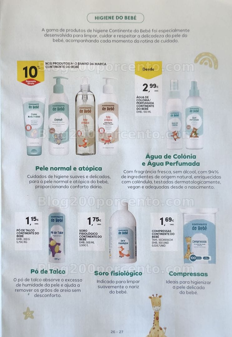 Antevisão Folheto CONTINENTE Feira do Bebé Verão Promoções de 30 junho a 12 julho