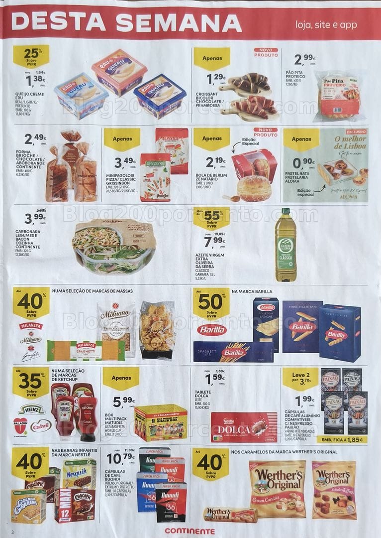 Antevisão Folheto CONTINENTE Promoções Fim de Semana - 12 a 15 junho
