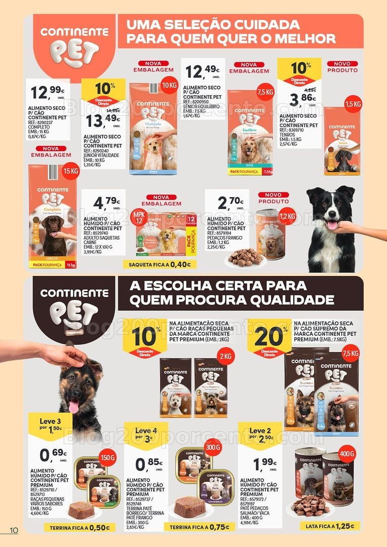 Antevisão Folheto CONTINENTE Especial Animais Promoções de 9 a 21 junho