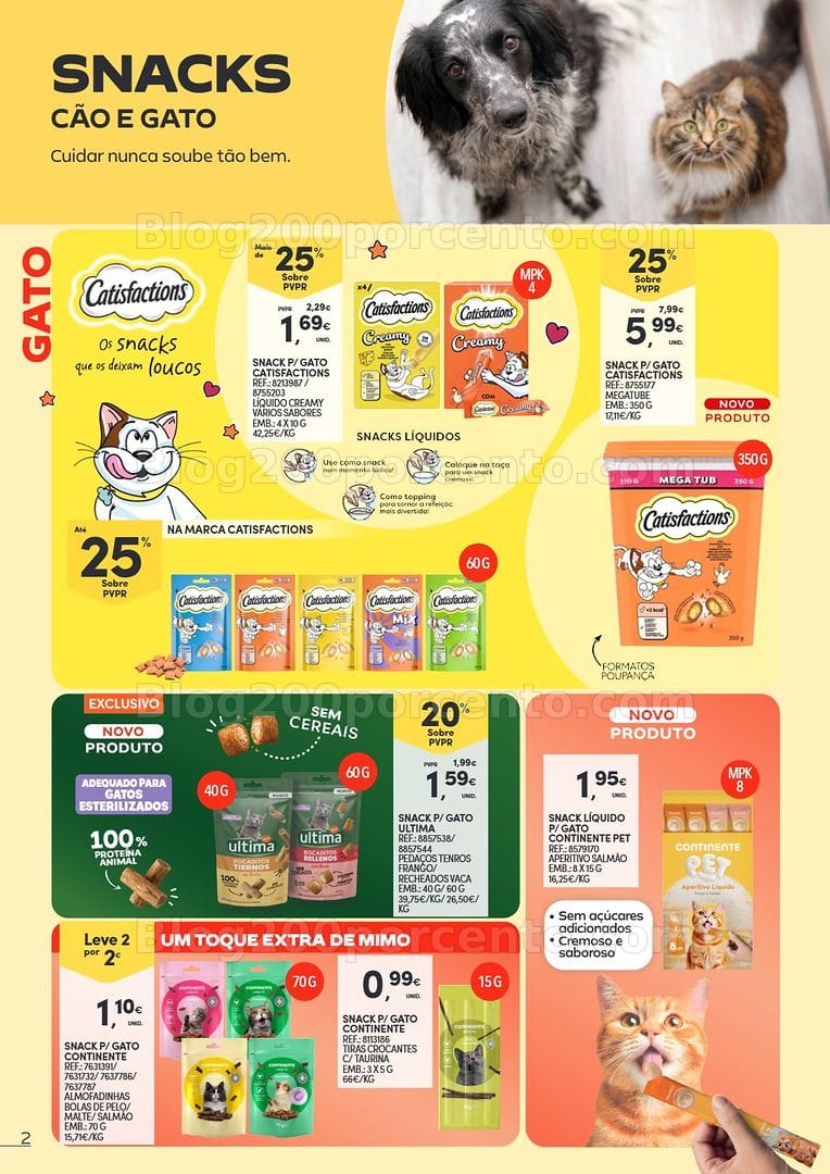 Antevisão Folheto CONTINENTE Especial Animais Promoções de 9 a 21 junho