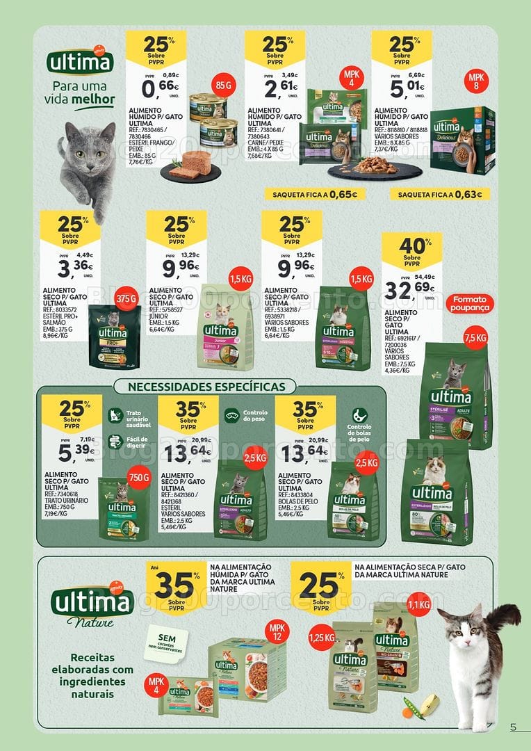 Antevisão Folheto CONTINENTE Especial Animais Promoções de 9 a 21 junho