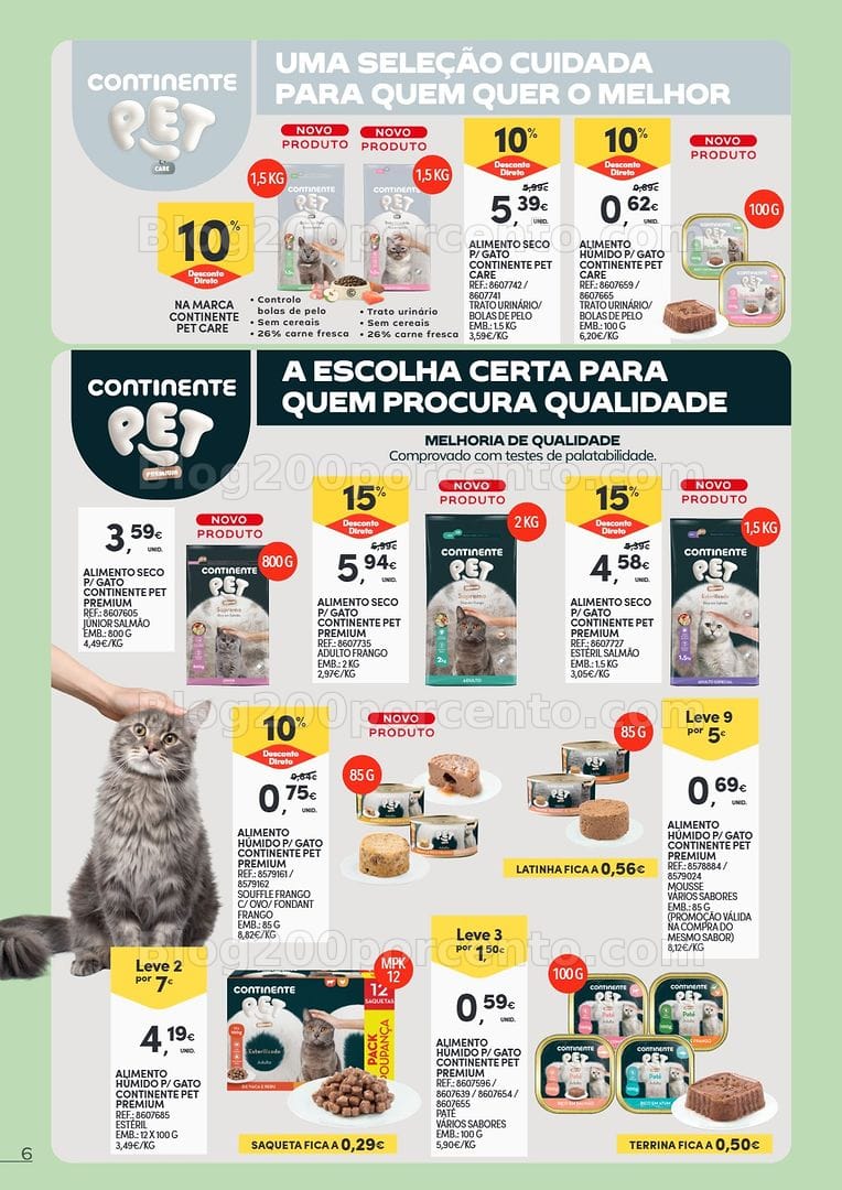 Antevisão Folheto CONTINENTE Especial Animais Promoções de 9 a 21 junho