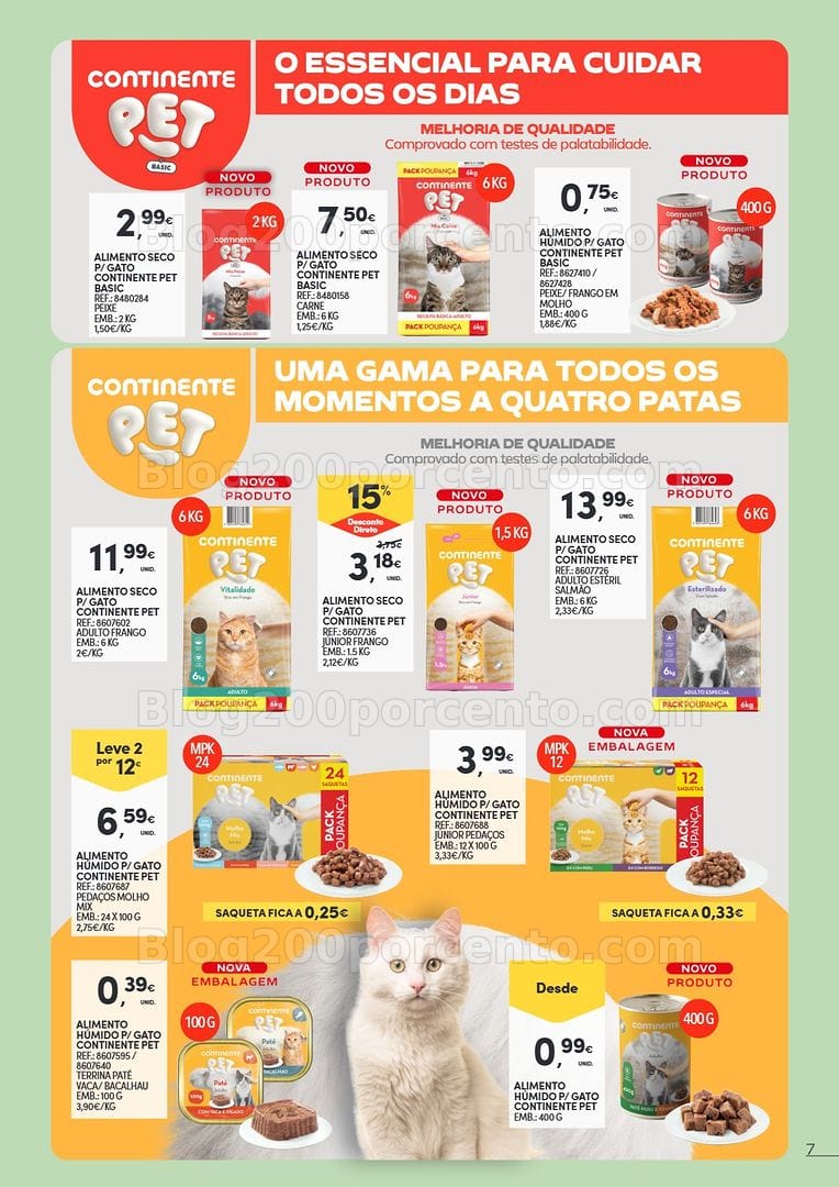 Antevisão Folheto CONTINENTE Especial Animais Promoções de 9 a 21 junho