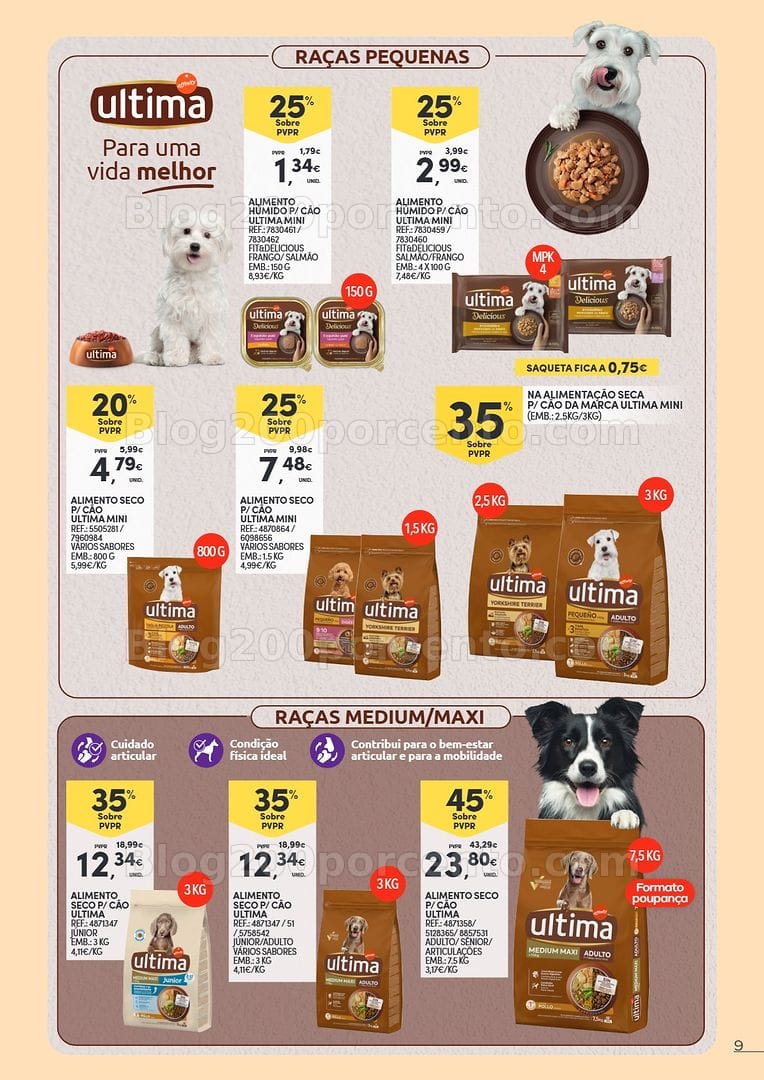 Antevisão Folheto CONTINENTE Especial Animais Promoções de 9 a 21 junho