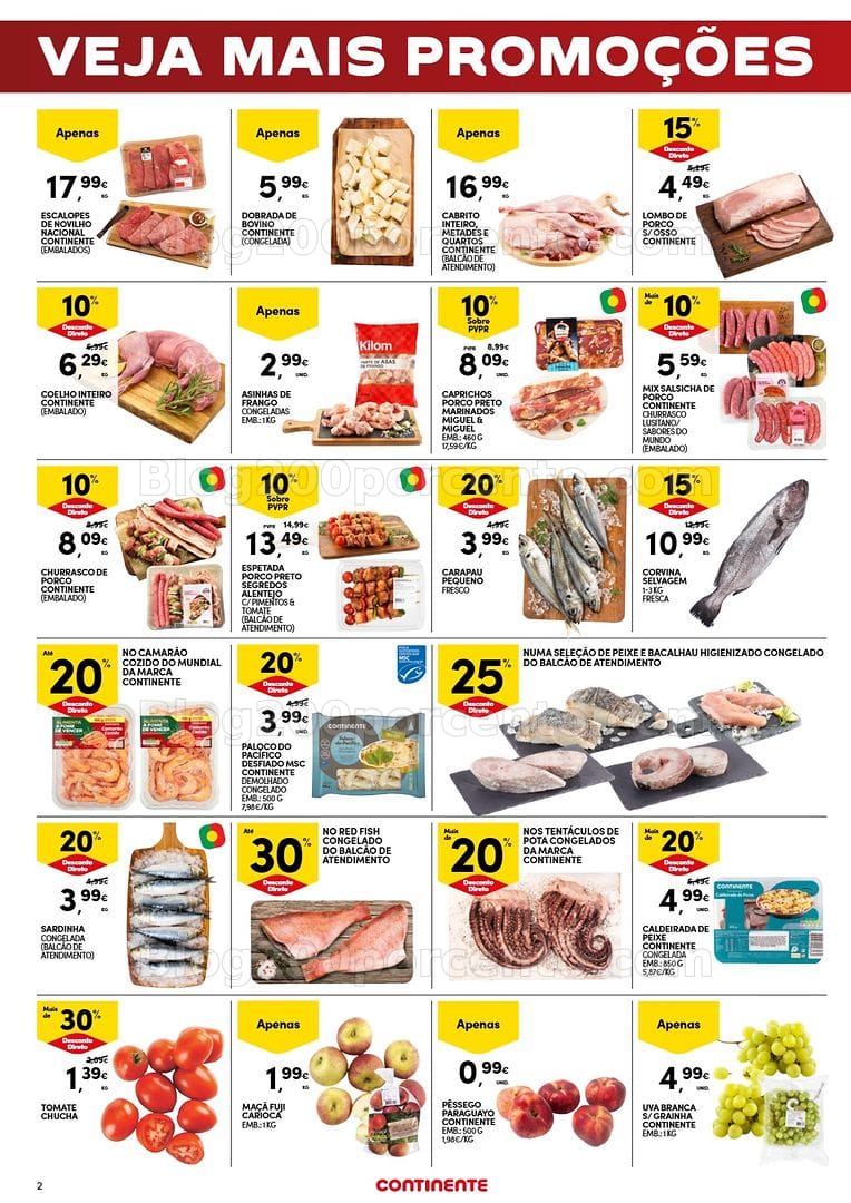 Antevisão Folheto CONTINENTE Promoções Fim de Semana - 19 a 22 junho - Edição Digital