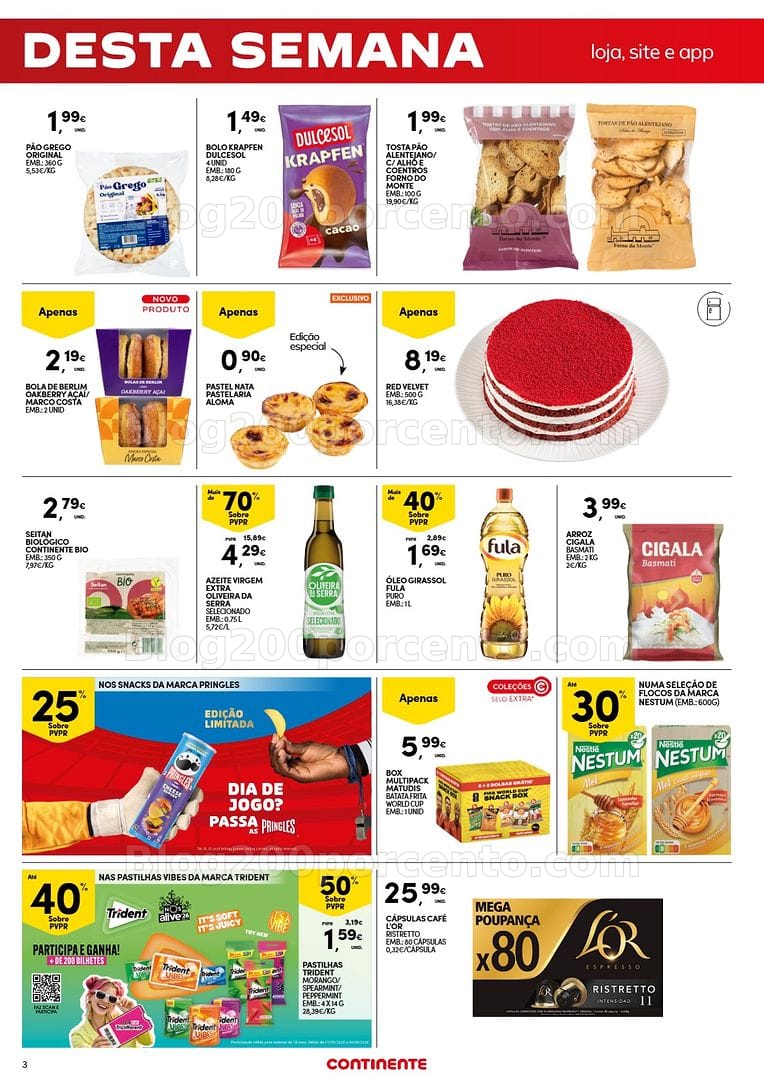 Antevisão Folheto CONTINENTE Promoções Fim de Semana - 19 a 22 junho - Edição Digital
